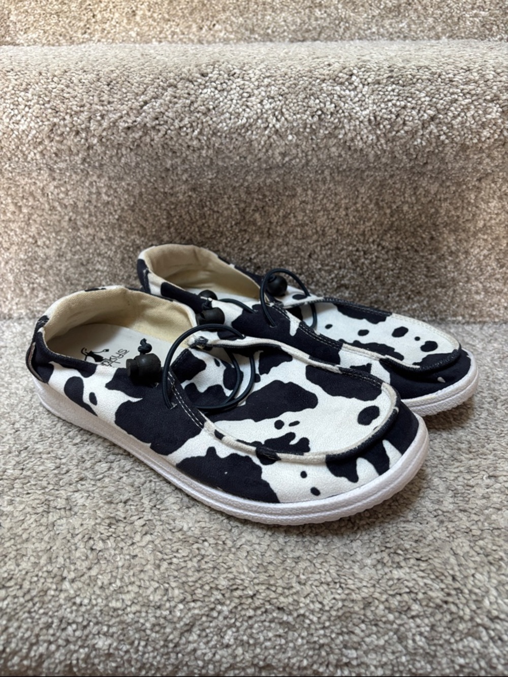 Corkys Black and White Womens Sneakers Size 7